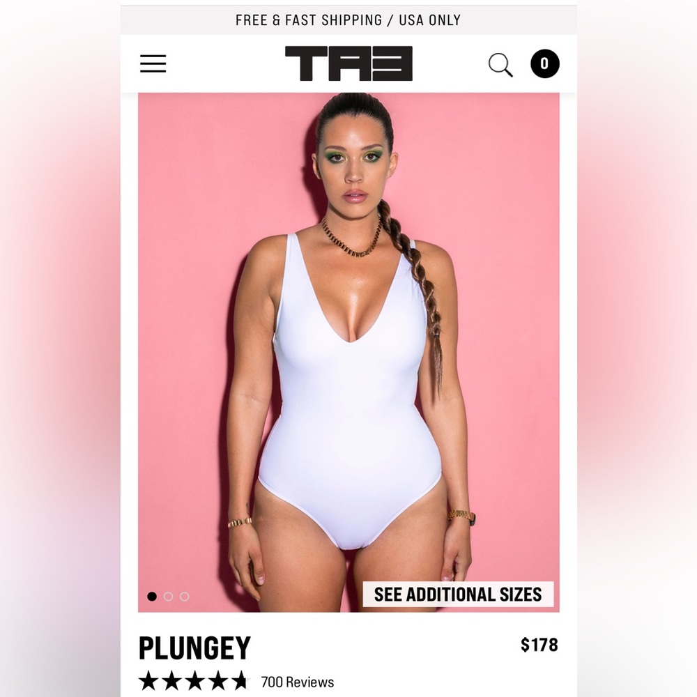 TA3 Plungey Swimsuit